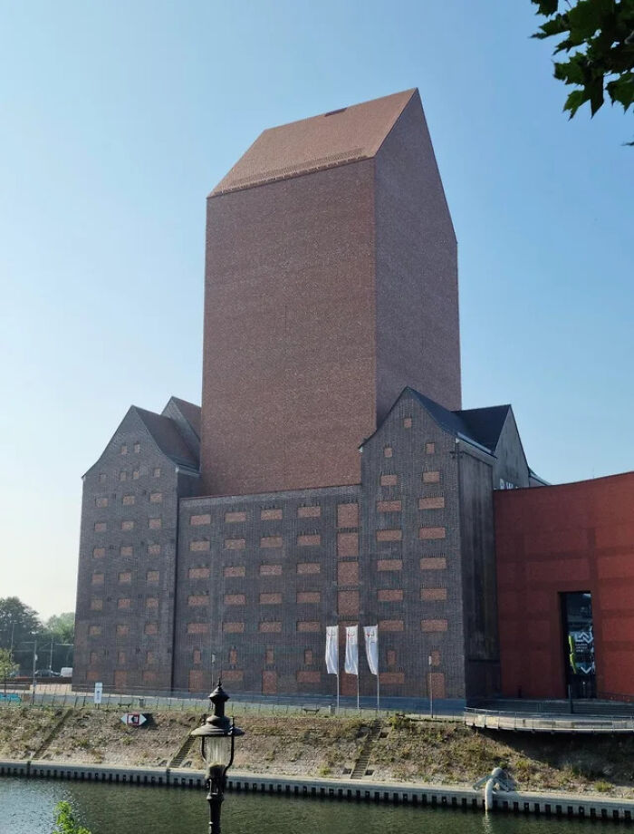 This Absolute Unit Of A Brick Building In Germany