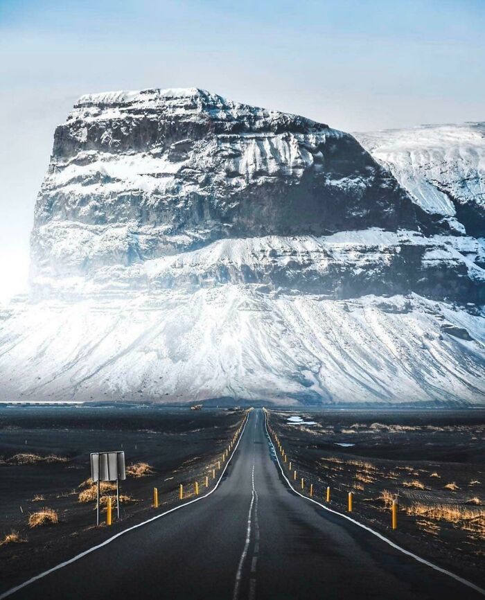 A Mountain In Iceland