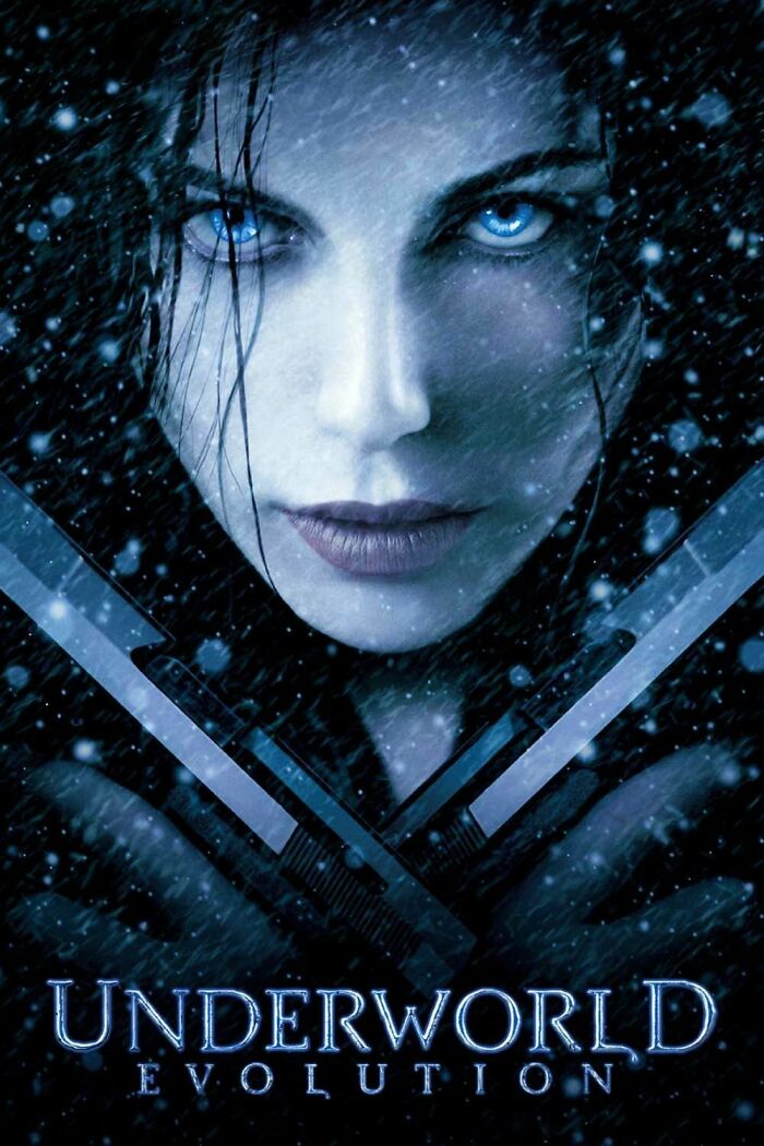 Poster of Underworld: Evolution movie 