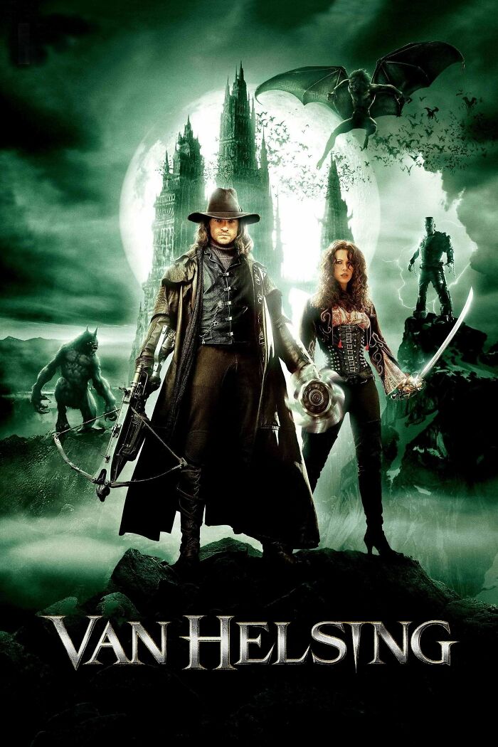 Poster of Van Helsing movie 