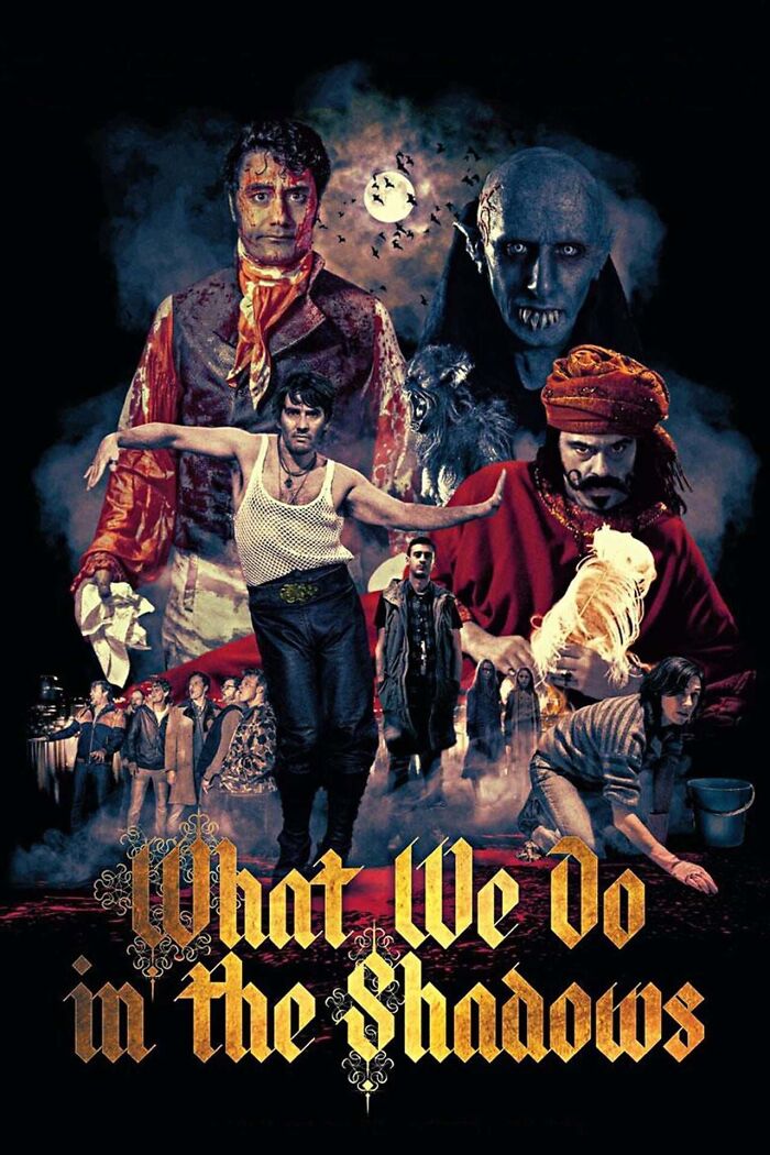 Poster of What We Do In The Shadows movie 