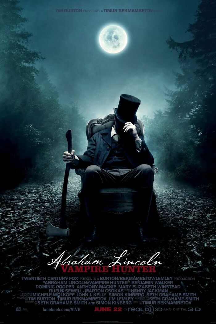 Poster of Abraham Lincoln: Vampire Hunter movie 