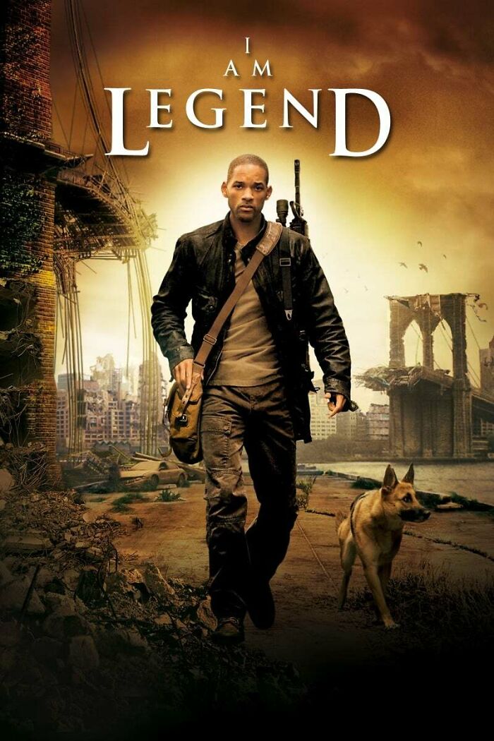 Poster of I Am Legend movie 