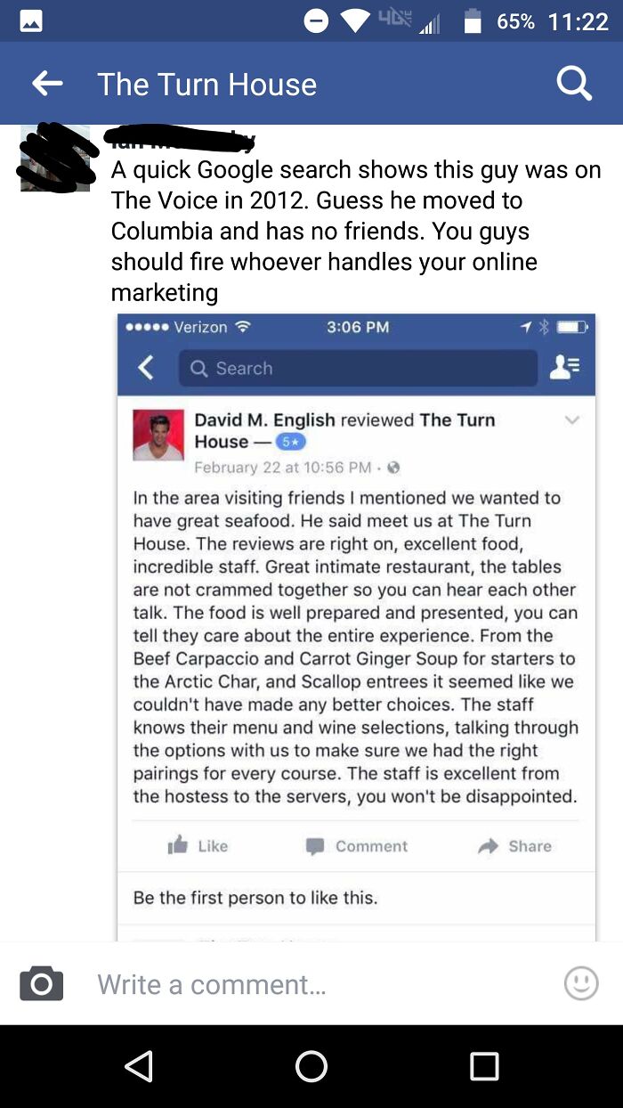 Local Restaurant Fakes 5 Star Reviews, Gets Called Out By Former Employee