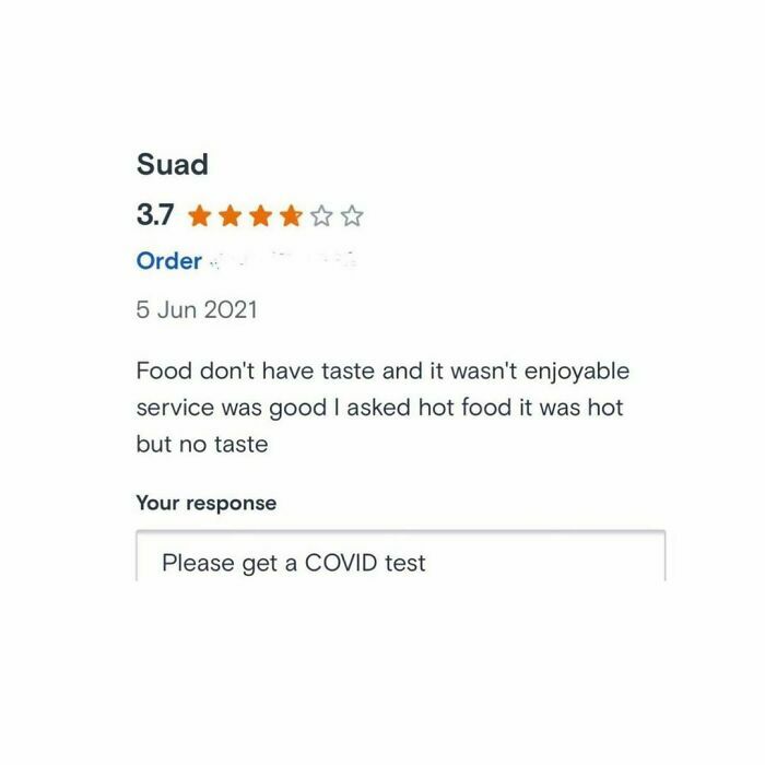 Restaurants Replying To Bad Reviews 