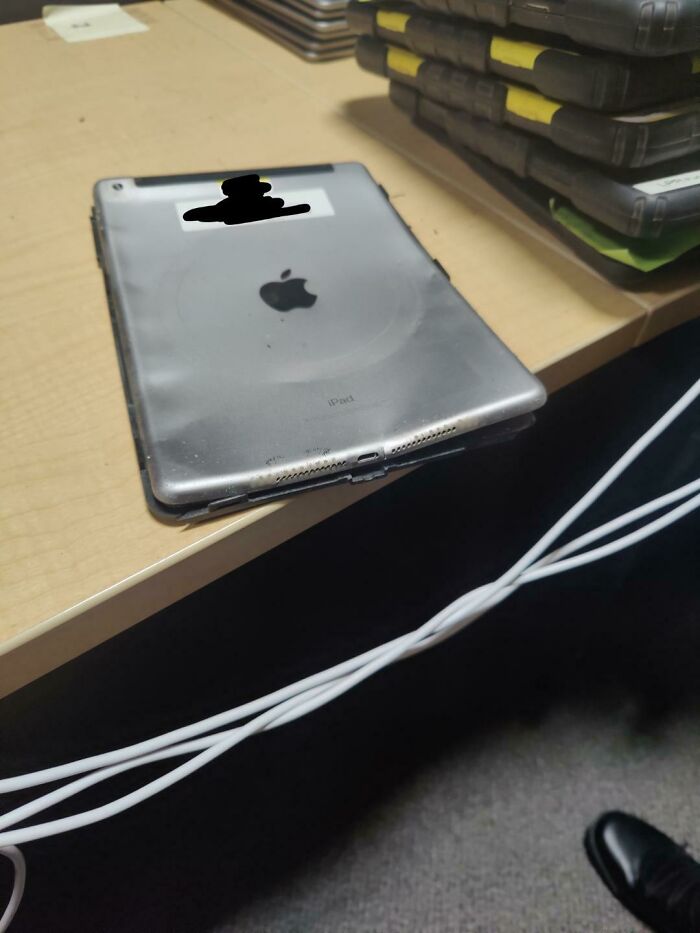 The Joys Of Being It Support At A Construction Company(This iPad Was In A Protective Case)