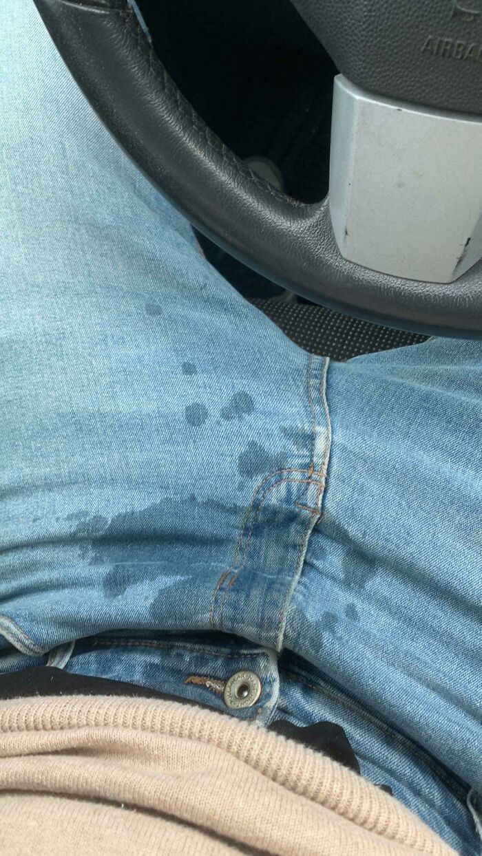 So I Was Heading To A Job Interview And Accidentally Spilled Coffee All Over Me Just Before Interview. Not The Best First Impression I Suppose