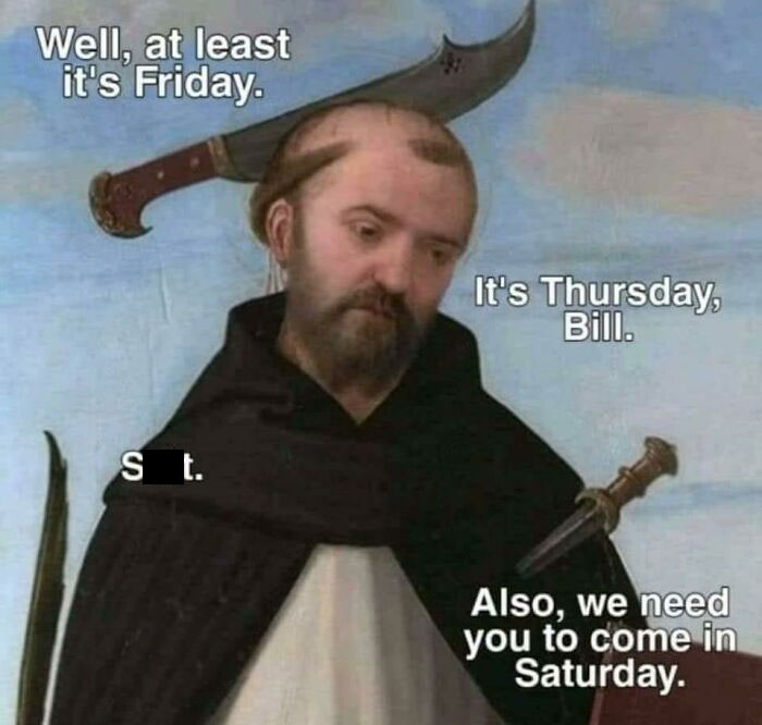 It’s Thursday, Bill