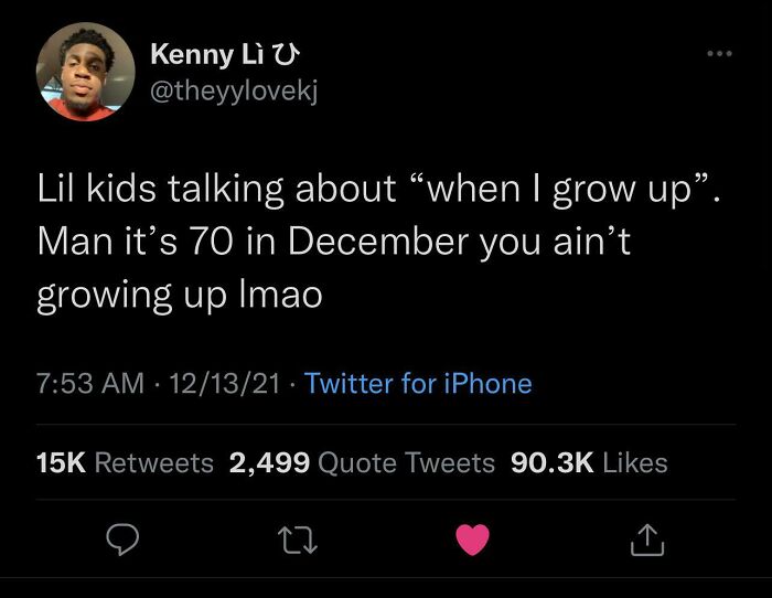 Worried About What Future? There Is No Future