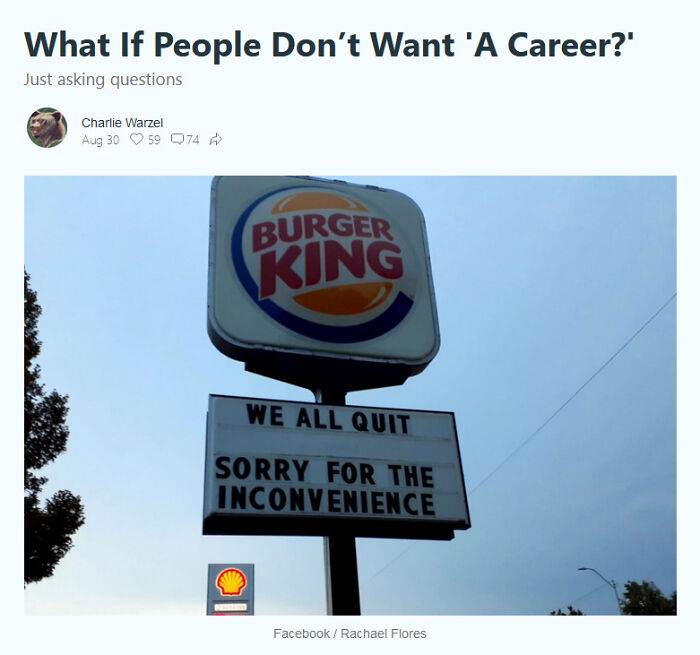 Burger-Flipper As A Career
