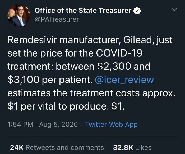 Making An Obscene Profit During A Crisis, Late Stage Capitalism