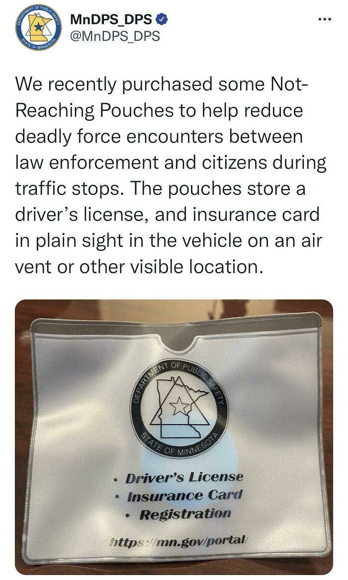 Keep Your Identification In Plain Sight So The Police Don’t Shoot You When You’re Following Orders To Retrieve Your License And Registration