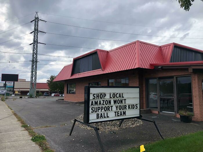 Amazon Won’t Support Your Kids Ball Team