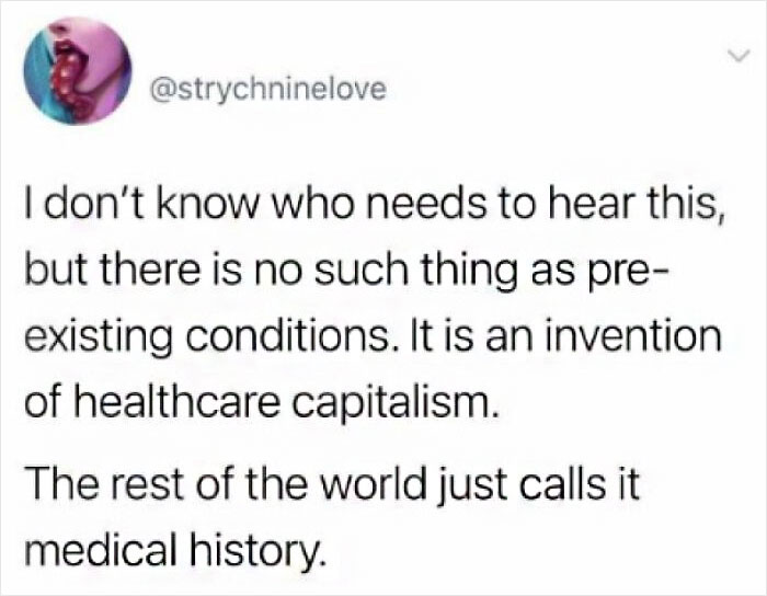 Now Another Invention From Health Care Capitalism