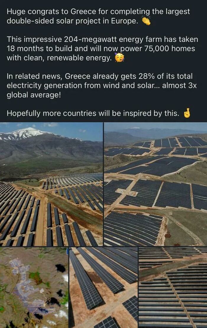 Extremely Hopefull News From My Country In Regards To Solar Power Production.
