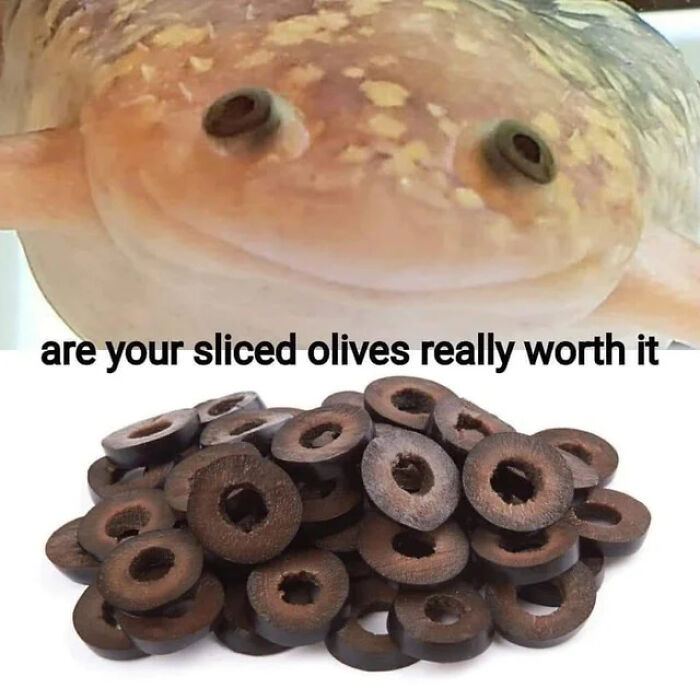 Thanks, I Hate Sliced Olives