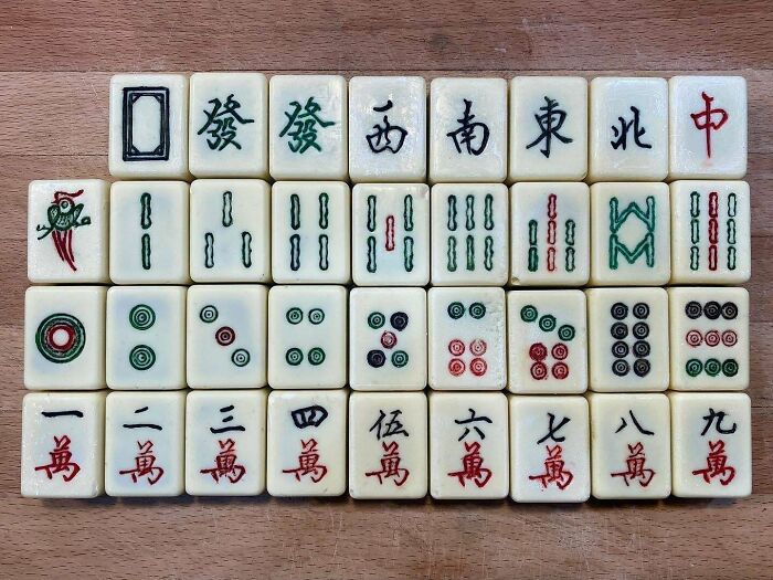 Bombones de mahjong