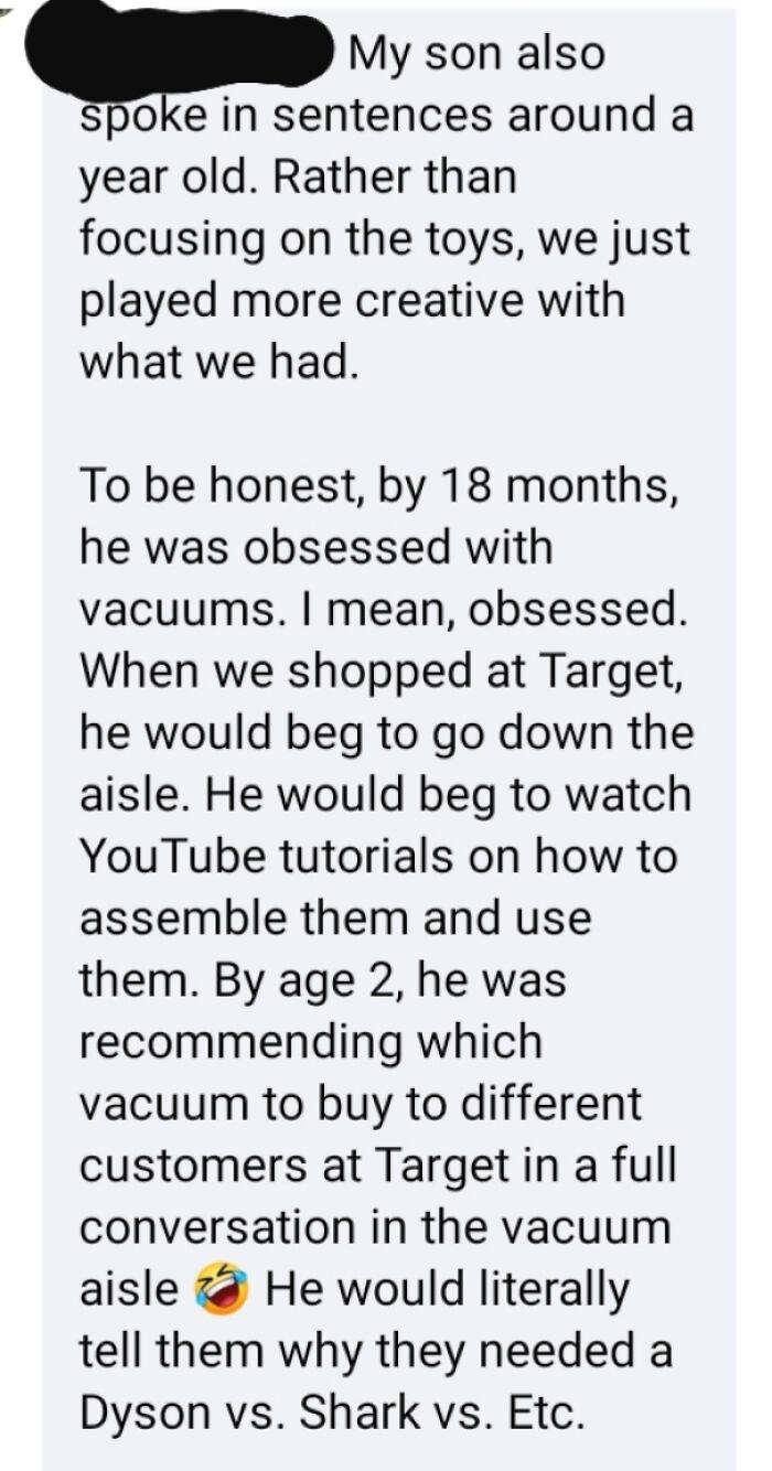 Vacuum Salesman By Age 2!!!