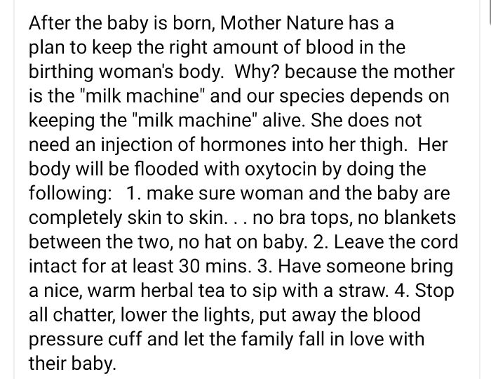Mother Nature Has A Plan For All Those Other Mothers To Die I Guess