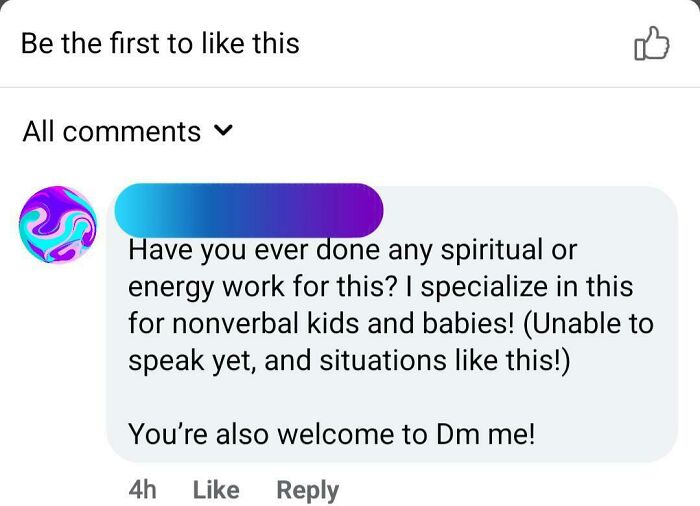 This Response To A Mom Asking For Speech Therapist Referrals