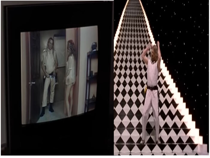 In The Big Lebowski, The Dude Wears The Same Outfit As The "Technician" From Logjammin'