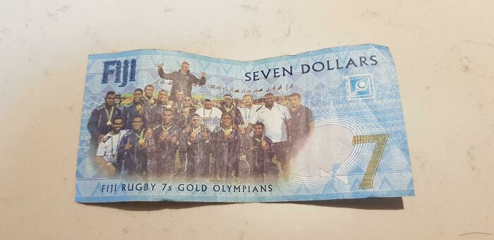 Fiji Uses A Seven Dollar Note As Legal Tender
