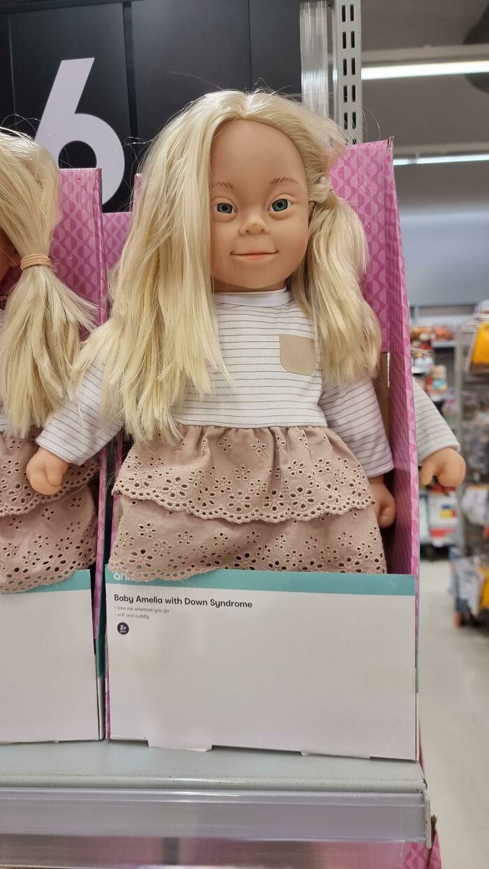 Una muñeca con síndrome de Down vendida en un gran almacén