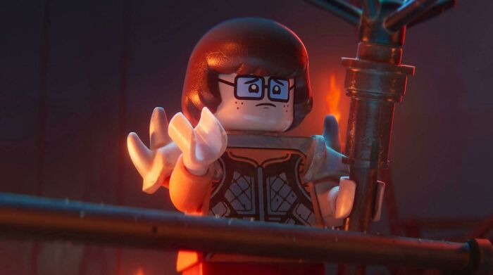 In The LEGO Movie 2: The Second Part (2019), You Can See Velma From Scooby-Doo In The Crowd. When Asked Why The Other Members Of The Gang Weren’t Included, The Director Said "In A Post-Apocalyptic World, Velma Would Have Been The Only One To Have Survived. The Other Kids Wouldn’t Have Made It"
