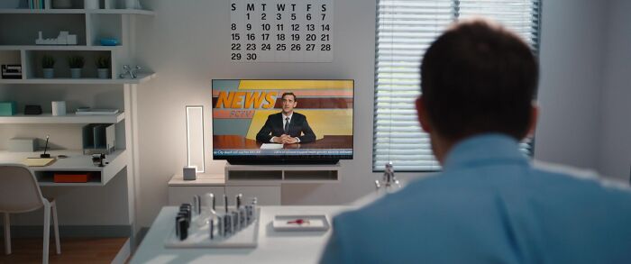 In Free Guy (2021), The Calendar In Guy's Apartment Is Missing The Number 4. This Was Added By The Production Designer, Who Wanted Guy's Apartment To Reflect His Status As A "Half-Developed Character"