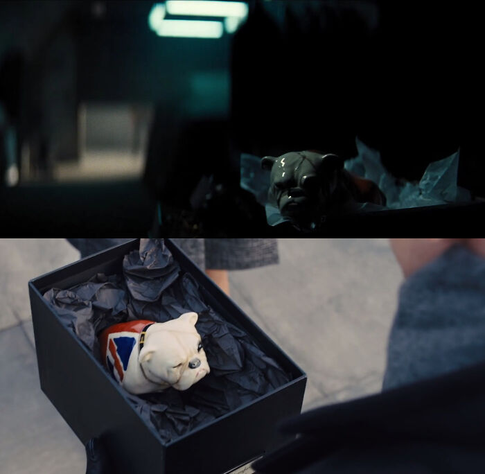 In No Time To Die (2021), In Bond's Garage, You Can See The Bulldog Figurine That M Gave Him In Skyfall (2012)