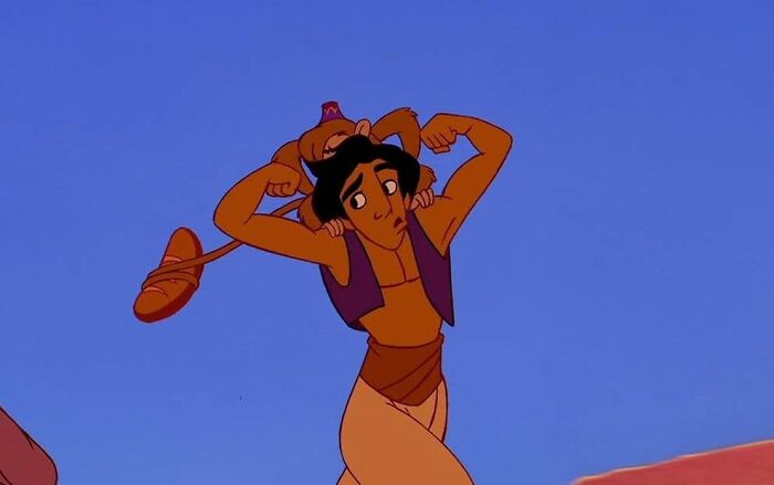 In Aladdin (1992), Animators Incorporated Some Of The Actors Mannerisms Into Their Characters. For Example, Aladdin Talks Out Of The Side Of His Mouth When Singing The Line "Next Time Gonna Use A Nom De Plume". This Was Something That Brad Kane, The Singing Voice Of Aladdin, Did During Rehearsals