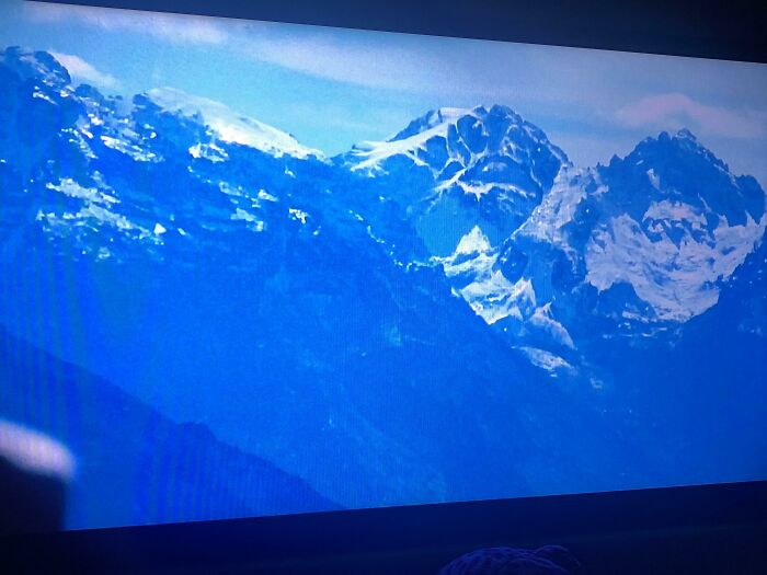 In Alexander (2004) As They Are Over Looking The Hindu Kush Discussing The Imprisonment Of Prometheus You Can See A Face In The Mountains