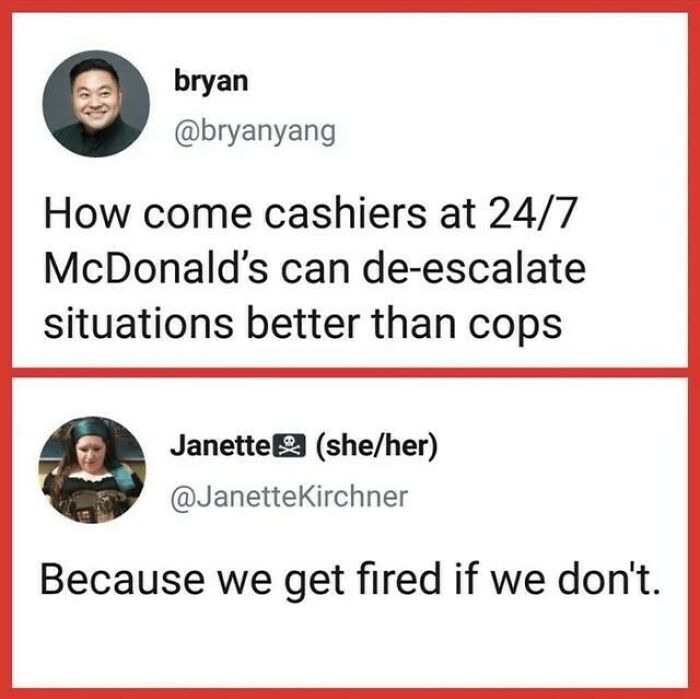 Because They Get Fired