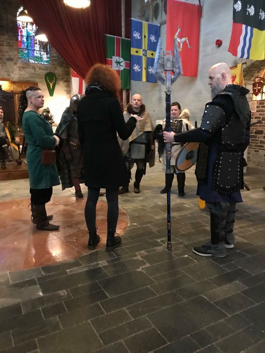 Our Family Decided To Help Our Dad With His Crazy Movie Project About Technology That Sent A Dude Back To Viking Times