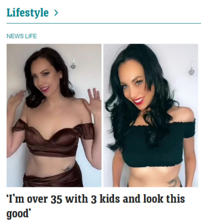 Highlighted Article On A News Website. Surely The Fact That You "Look This Good" Has Nothing To Do With Filters, Right?