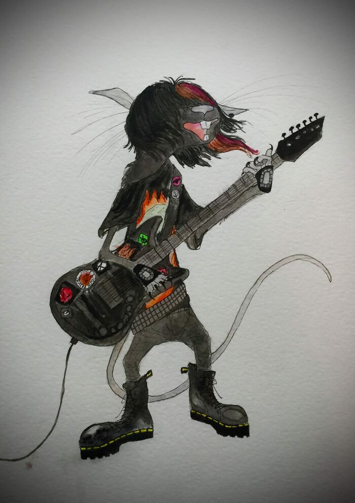 Heavy Metal Mouse 🐭🎸