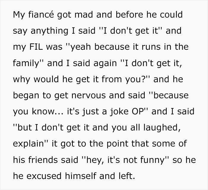 Woman Pretends Not To Get Father-In-Law’s Joke About Her Escort Past, Embarrasses Him By Repeatedly Asking Him To Explain It Woman Pretends Not To Get Father-In-Law’s Joke About Her Escort Past, Embarrasses Him By Repeatedly Asking Him To Explain It