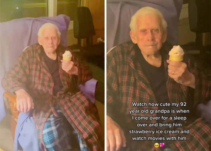 Grandpa Calls Up His Granddaughter In Tears, Asks Her If She’d Like To Have A Sleepover