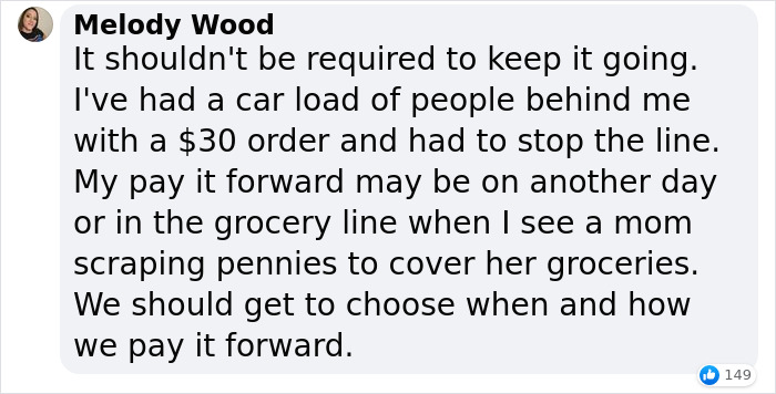 Woman Breaks A Starbucks ‘Pay It Forward’ Streak And Explains Why She’s Refusing To Be Shamed For It Woman Breaks A Starbucks ‘Pay It Forward’ Streak And Explains Why She’s Refusing To Be Shamed For It