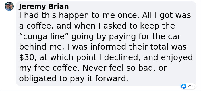 Woman Breaks A Starbucks ‘Pay It Forward’ Streak And Explains Why She’s Refusing To Be Shamed For It Woman Breaks A Starbucks ‘Pay It Forward’ Streak And Explains Why She’s Refusing To Be Shamed For It