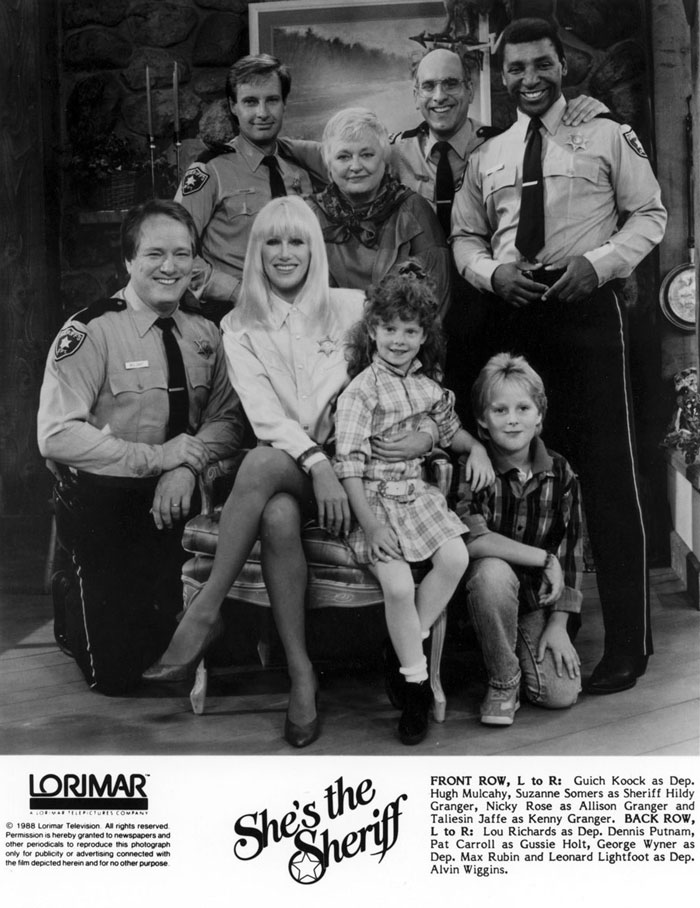 Poster for She's The Sheriff sitcom