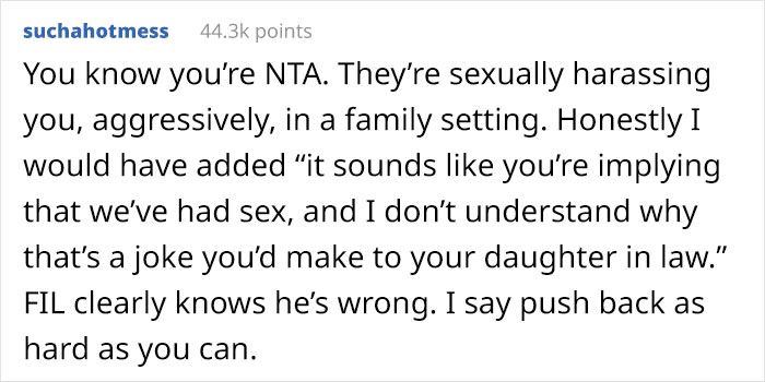 Woman Pretends Not To Get Father-In-Law’s Joke About Her Escort Past, Embarrasses Him By Repeatedly Asking Him To Explain It Woman Pretends Not To Get Father-In-Law’s Joke About Her Escort Past, Embarrasses Him By Repeatedly Asking Him To Explain It