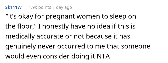 Guy Is Furious After His Mother Makes His Pregnant Girlfriend Sleep On The Floor And Keeps Checking On Her So She Doesn't Dare To Sleep On The Couch Guy Is Furious After His Mother Makes His Pregnant Girlfriend Sleep On The Floor And Keeps Checking On Her So She Doesn't Dare To Sleep On The Couch