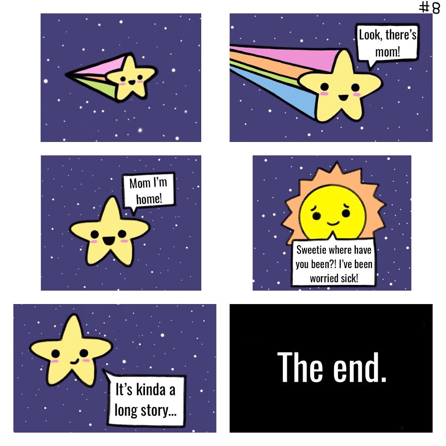 I Made A Comic About The Adventures Of Stella The Star