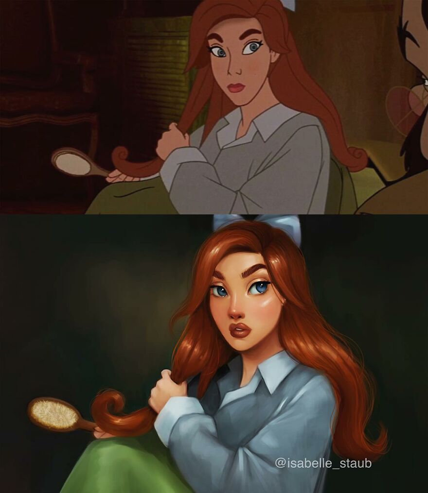 An Artist Showed How Disney Princesses Would Look If They Were Drawn Today