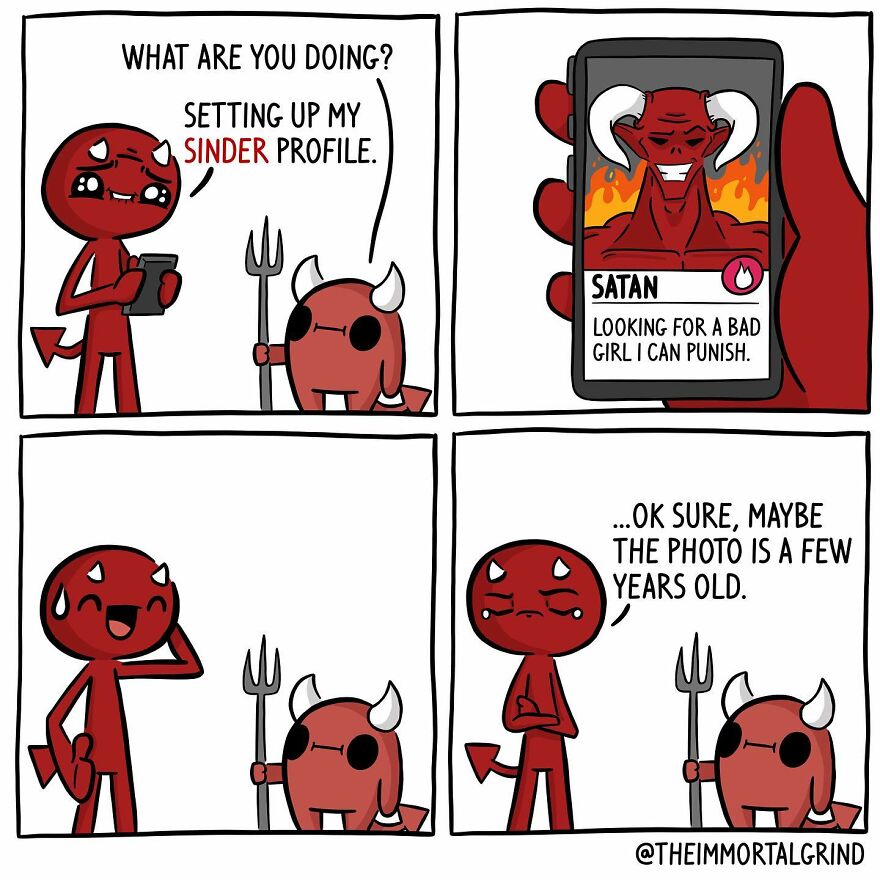 Artist Create Comics About The Afterlife And Death (New Pics)