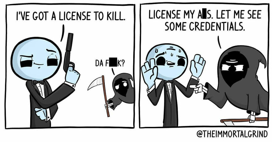 Artist Create Comics About The Afterlife And Death (New Pics)