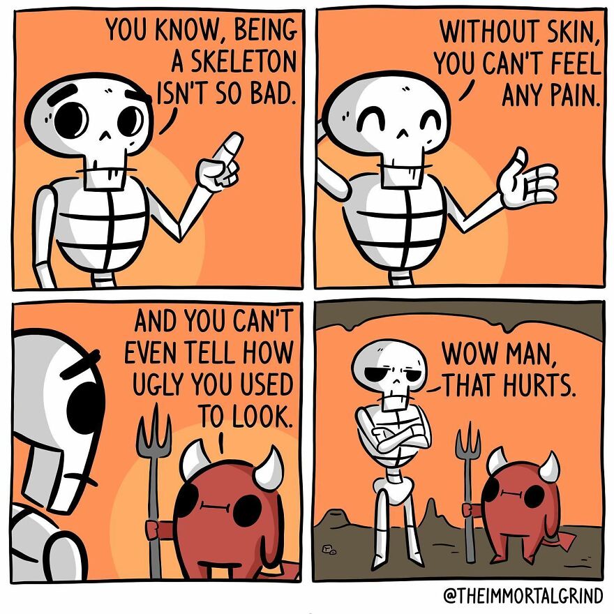 Artist Create Comics About The Afterlife And Death (New Pics)