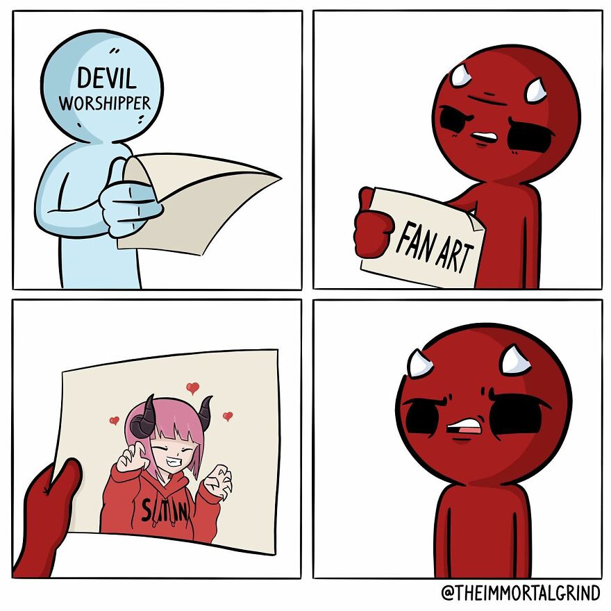 Artist Create Comics About The Afterlife And Death (New Pics)