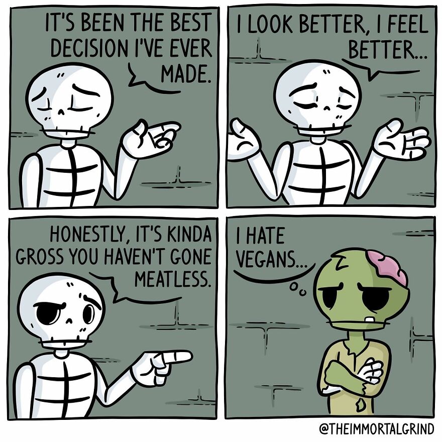 Artist Create Comics About The Afterlife And Death (New Pics)